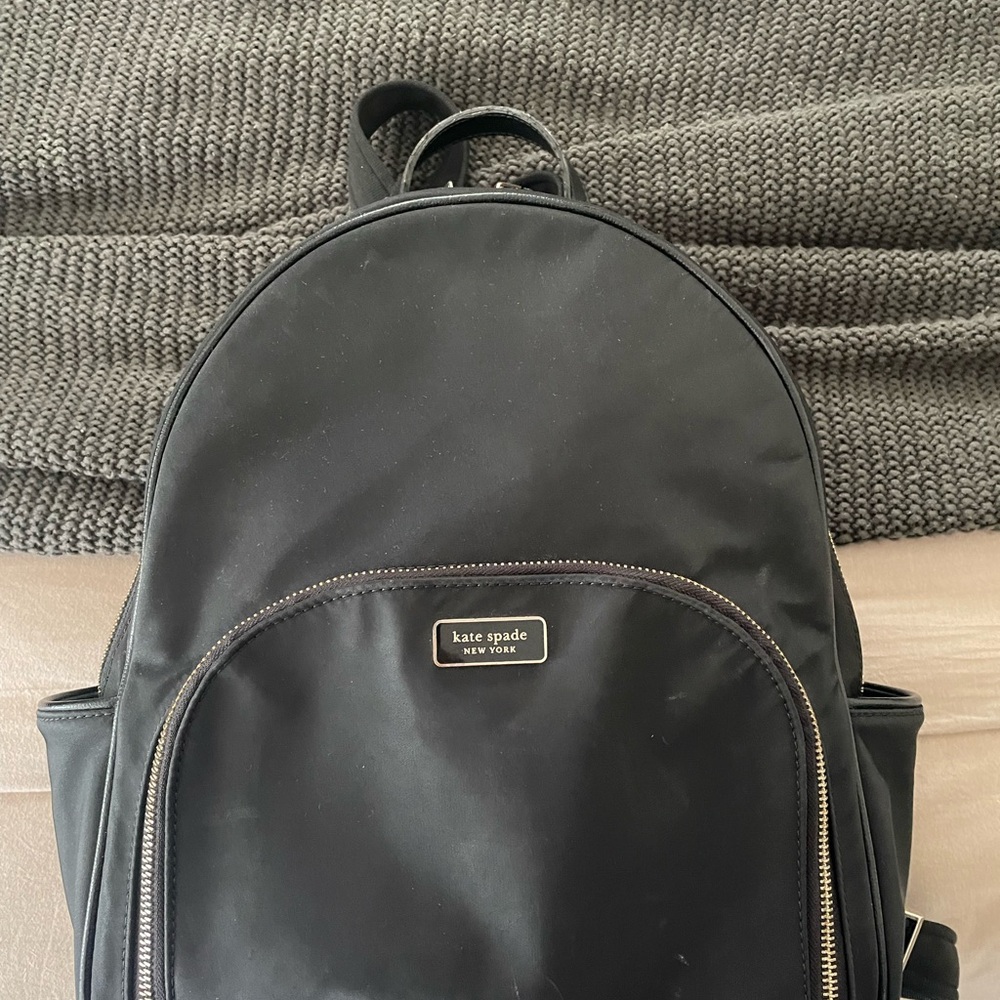 Kate Spade Black Large Dawn Backpack